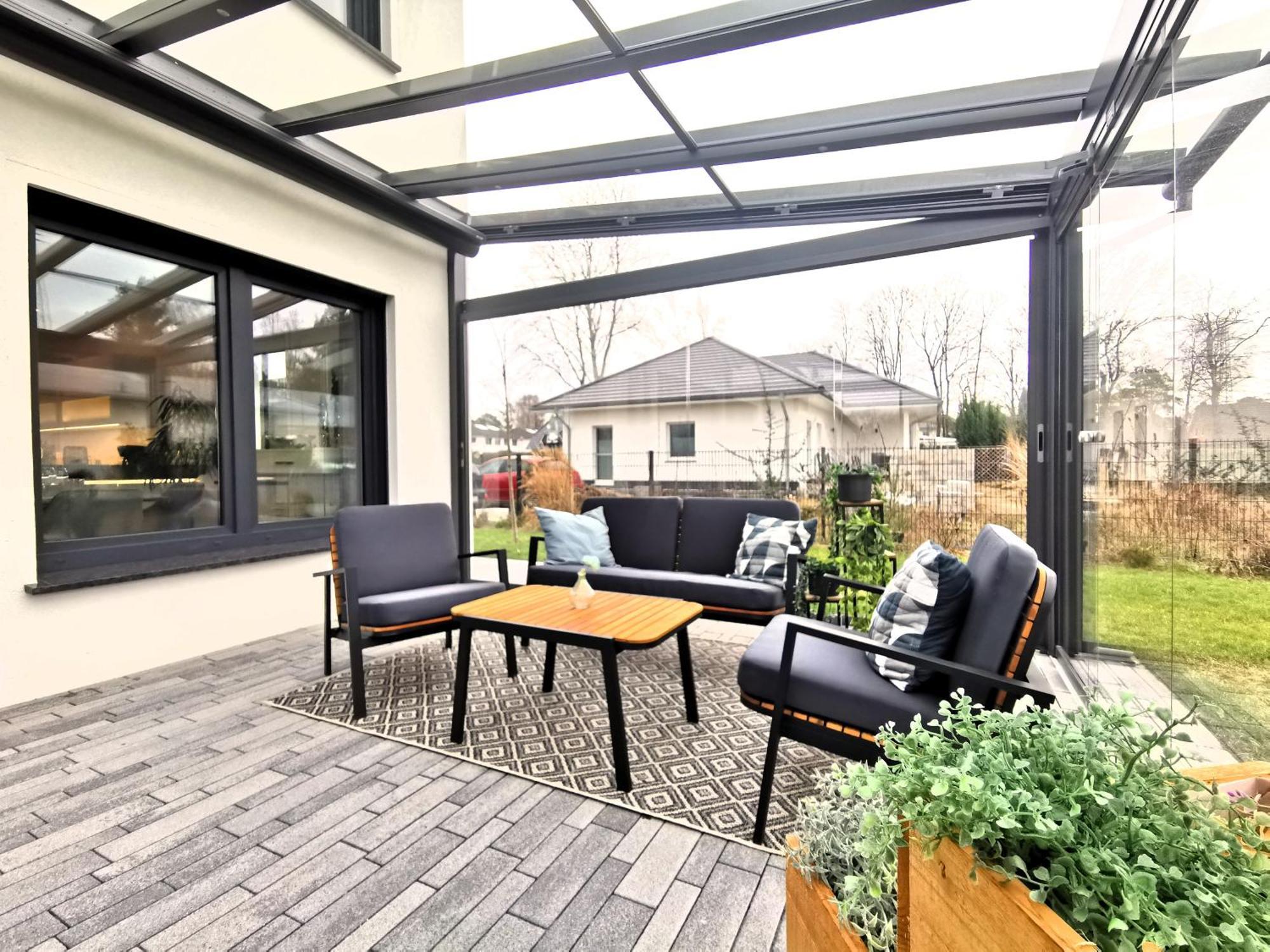 Bohnapartments Luxury Villa Berlin - 210Qm - Wintergarten - Kamin - 4 Kostenlose Parkplaetze - 6 Schlafzimmer - Neubau - Luxusausstattung Birkenwerder Exterior photo